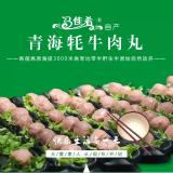马佳肴青海牦牛肉新鲜牛肉丸正宗牦牛肉丸子(2000g)