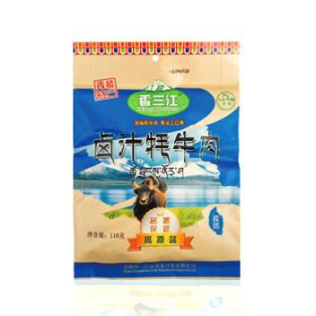 香三江正宗青海卤汁牦牛肉(118g孜然味)